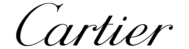 Cartier logo, it is black.